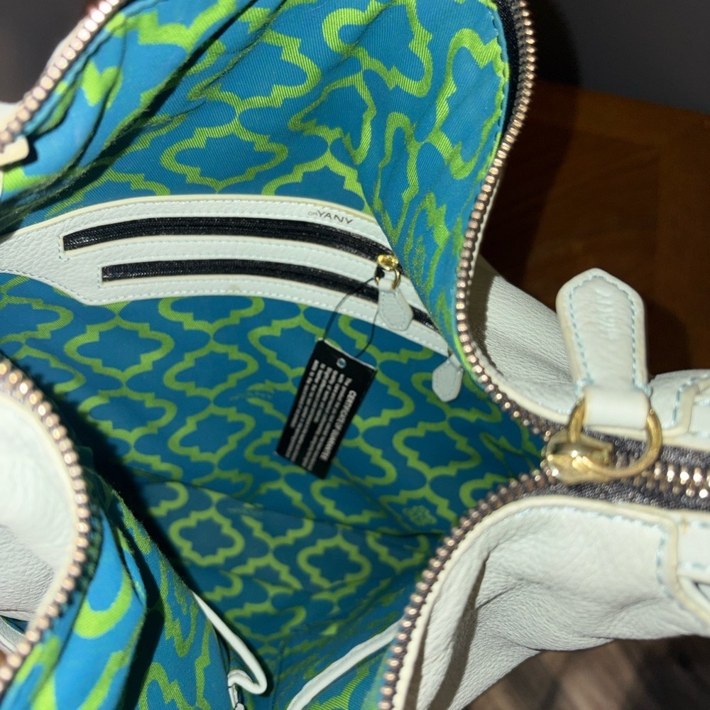 orYANY Cream and Tan Hobo Bag - Picture 6 of 7